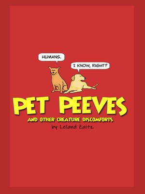 cover image of Pet Peeves